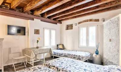 Letto o letti in una camera di Venice Cadeau