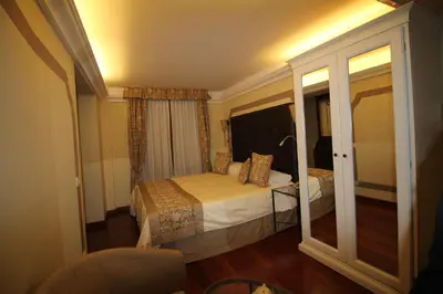 Letto o letti in una camera di Hotel Le Isole