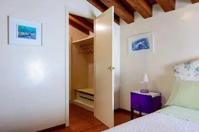 Letto o letti in una camera di Mini Suite Deluxe Isola di Mezzo