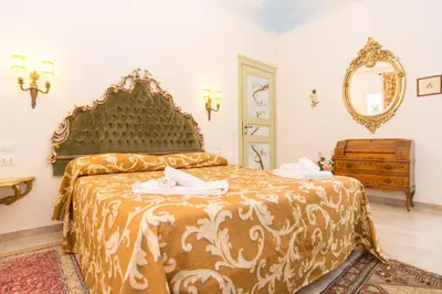 Letto o letti in una camera di Ca' Venezia Loc-09522