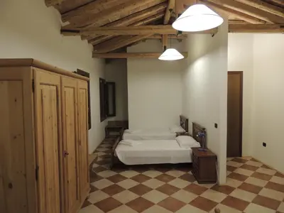 Letto o letti in una camera di La Via Antiga