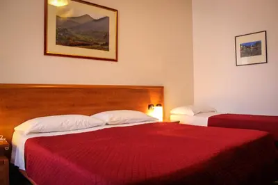 Letto o letti in una camera di Hotel Centrale
