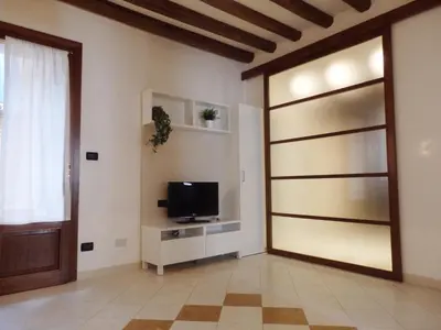 TV o dispositivi per l'intrattenimento presso appartamento alla Crea