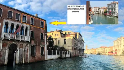 Vista sul fiume nelle vicinanze dell'appartamento