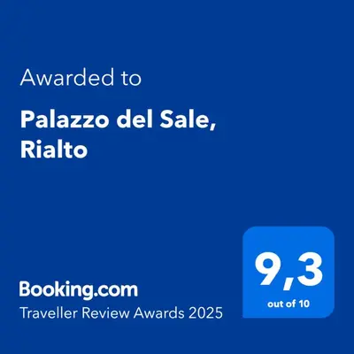 Certificato, attestato, insegna o altro documento esposto da Palazzo del Sale, Rialto