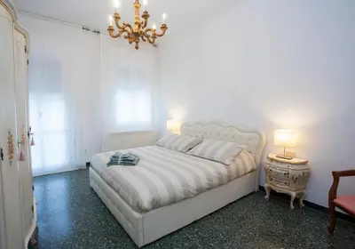 Letto o letti in una camera di Casa Renier-Biennale