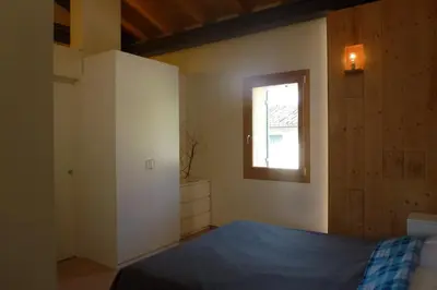 Letto o letti in una camera di Casa Kaletheia