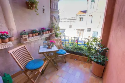 Balcone o terrazza di CA CAMMELLO private terrace and canal view