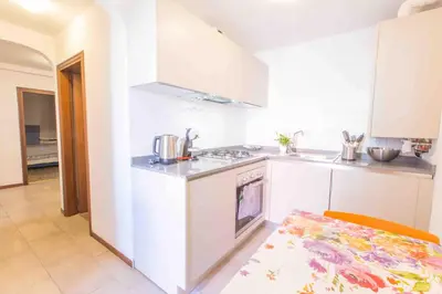 Cucina o angolo cottura di CA CAMMELLO private terrace and canal view