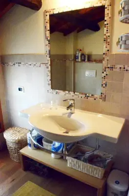 Bagno di agriturismo Cà Roer