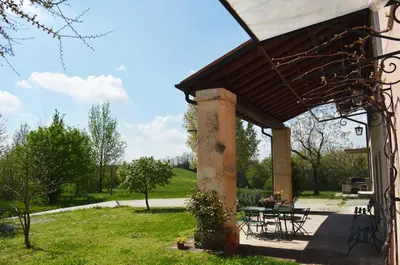 Giardino di agriturismo Cà Roer
