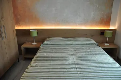 Letto o letti in una camera di Casa Rosanna