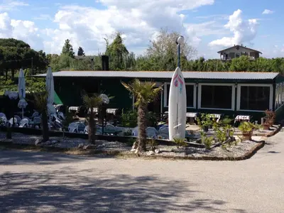 Giardino di Oliholiday Mobilehomes - Cavallino