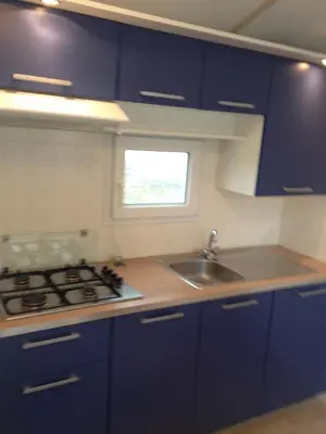 Cucina o angolo cottura di Oliholiday Mobilehomes - Cavallino