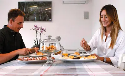 Cibo presso il bed & breakfast o nelle vicinanze