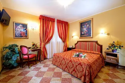 Letto o letti in una camera di Hotel Città Di Milano