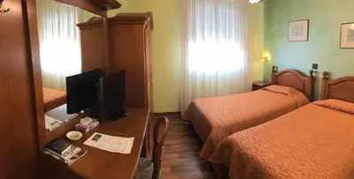 TV o dispositivi per l'intrattenimento presso Hotel Victoria