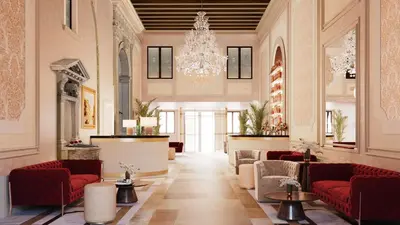 Area soggiorno di Hotel Palazzo Giovanelli e Gran Canal