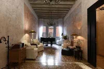 Area soggiorno di Locanda Casa Martini