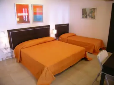Letto o letti in una camera di B&B Casa in Laguna