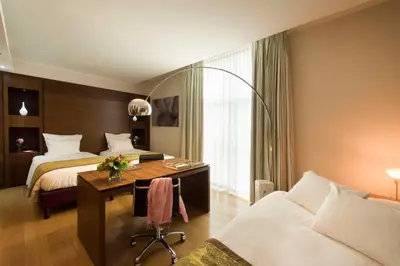 Letto o letti in una camera di Best Western Premier BHR Treviso Hotel