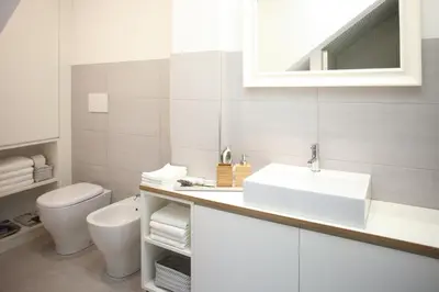 Bagno di The Riverside Suite