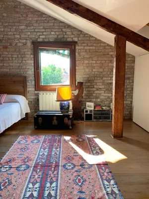 Letto o letti in una camera di La Casa Del Pittore