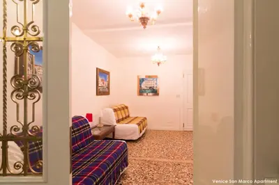 Area soggiorno di Venice San Marco Apartment