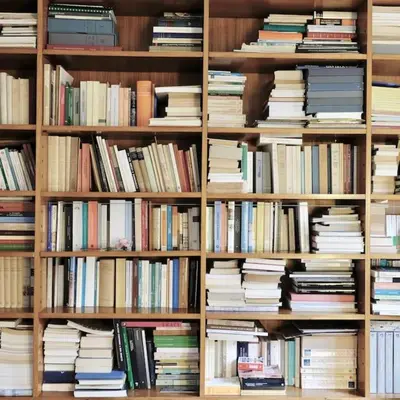 Biblioteca nell'appartamento
