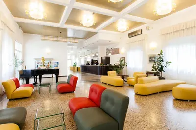 Area soggiorno di Hotel Marina