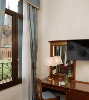 TV o dispositivi per l'intrattenimento presso Hotel Donatello