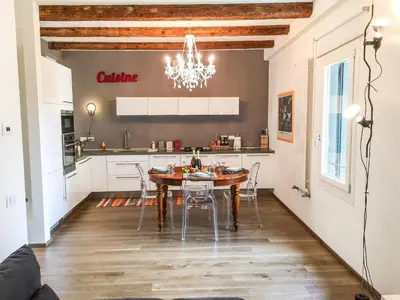 Cucina o angolo cottura di Cà Farnese