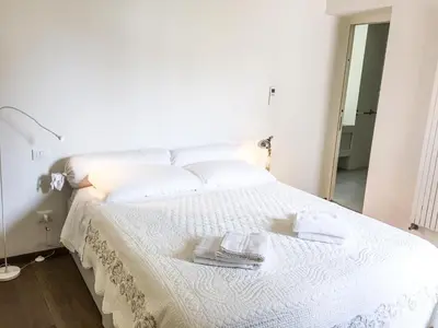 Letto o letti in una camera di Cà Farnese