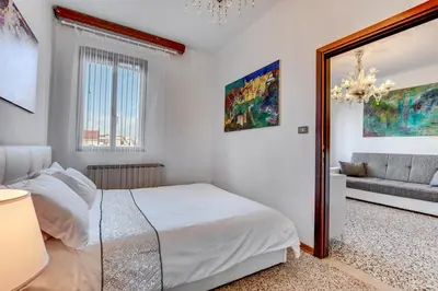 Letto o letti in una camera di Ca Biennale