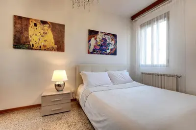 Letto o letti in una camera di Ca Biennale
