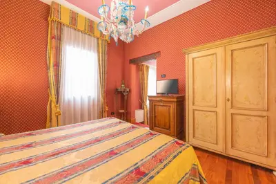 Letto o letti in una camera di Cà Valeri