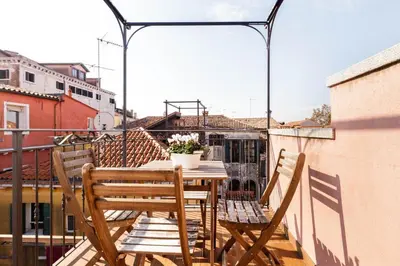 Balcone o terrazza di Ca' Del Mariner apartment with Terrace
