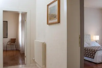 Letto o letti in una camera di Appartamento Masha