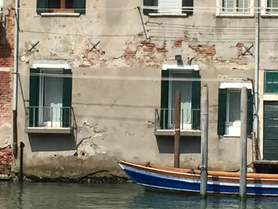Vista sul fiume nelle vicinanze dell'appartamento