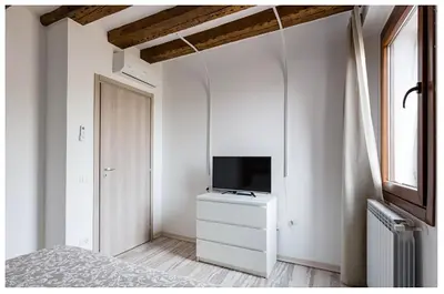 TV o dispositivi per l'intrattenimento presso Biennale Family Apartment in Venice