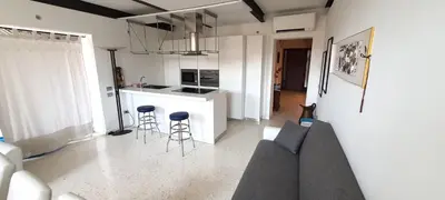 Cucina o angolo cottura di Elisabeth Waterfront Apartment