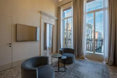 TV o dispositivi per l'intrattenimento presso Palazzo Morosini Degli Spezieri - Lifestyle Apartments