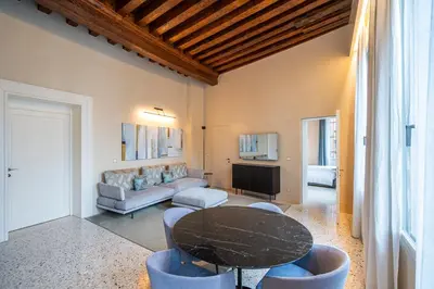 TV o dispositivi per l'intrattenimento presso Palazzo Morosini Degli Spezieri - Lifestyle Apartments
