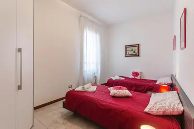 Letto o letti in una camera di Residenza Leon D'oro