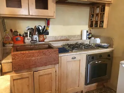 Cucina o angolo cottura di Appartamento delle Erbe