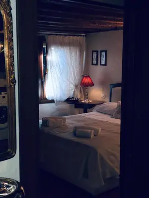 Letto o letti in una camera di Venice Luca's house