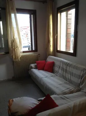 Area soggiorno di Laguna House