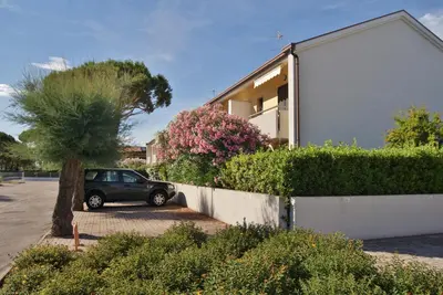 Giardino di Appartamenti in Residence Portosole e Residence Tamerici con piscina-Cavallino Treporti