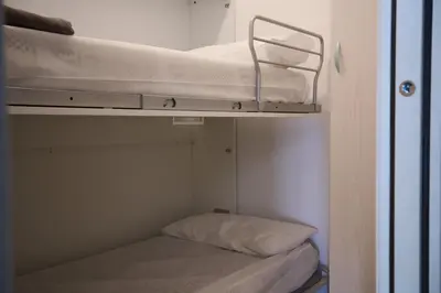 Letto o letti in una camera di Appartamenti Villa Paola-Pochi passi dal mare-Zona piazza Aurora-Lido di Jesolo