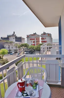 Balcone o terrazza di Appartamenti Residence Marcello-Piazza Torino-Lido di Jesolo